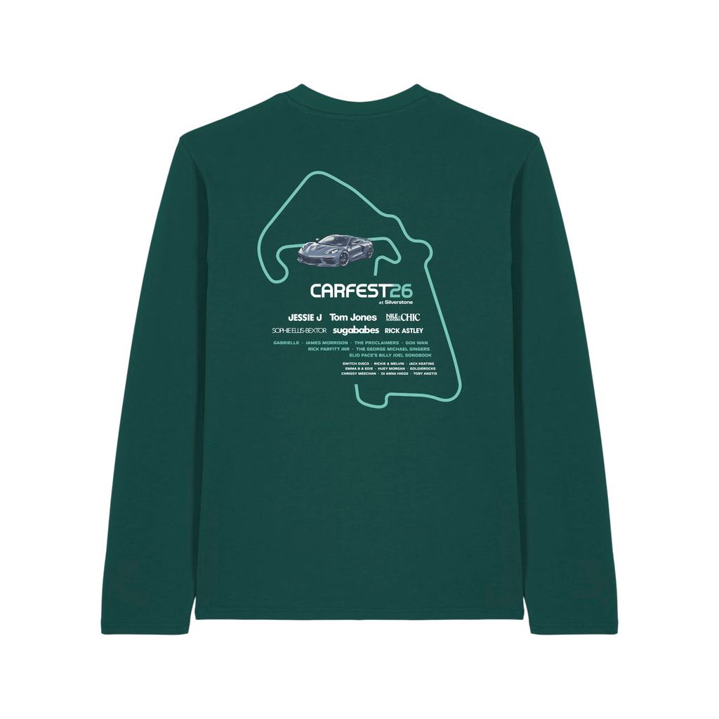 Carfest Line Up Race Track Longsleeve