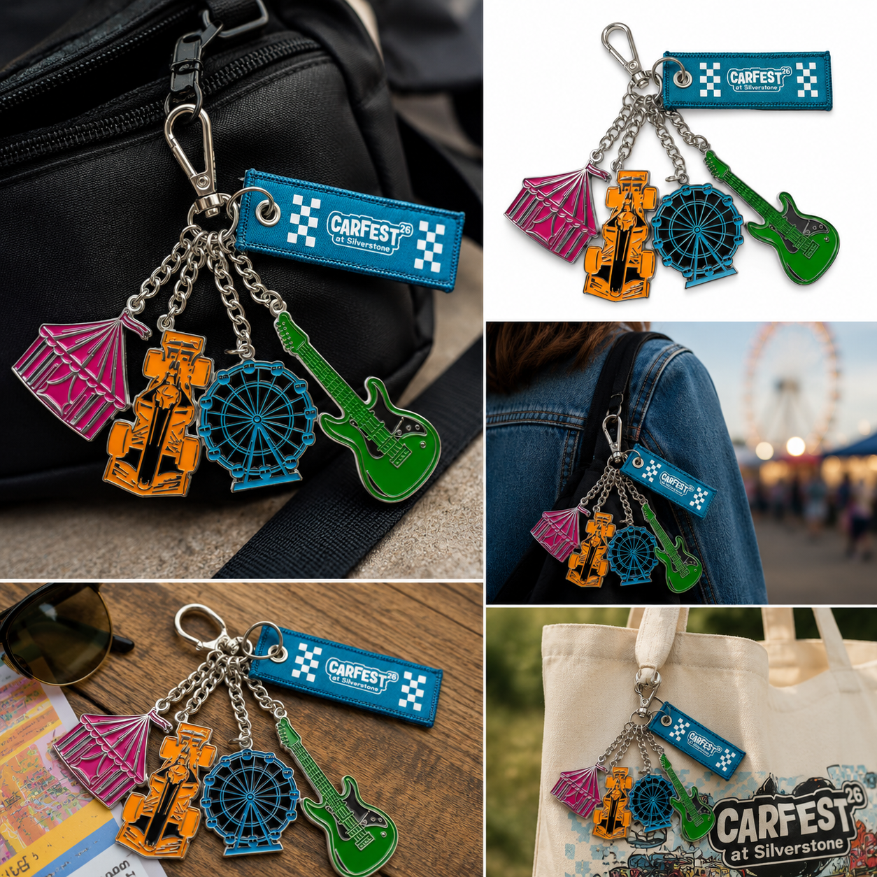 Carfest Bag Charm
