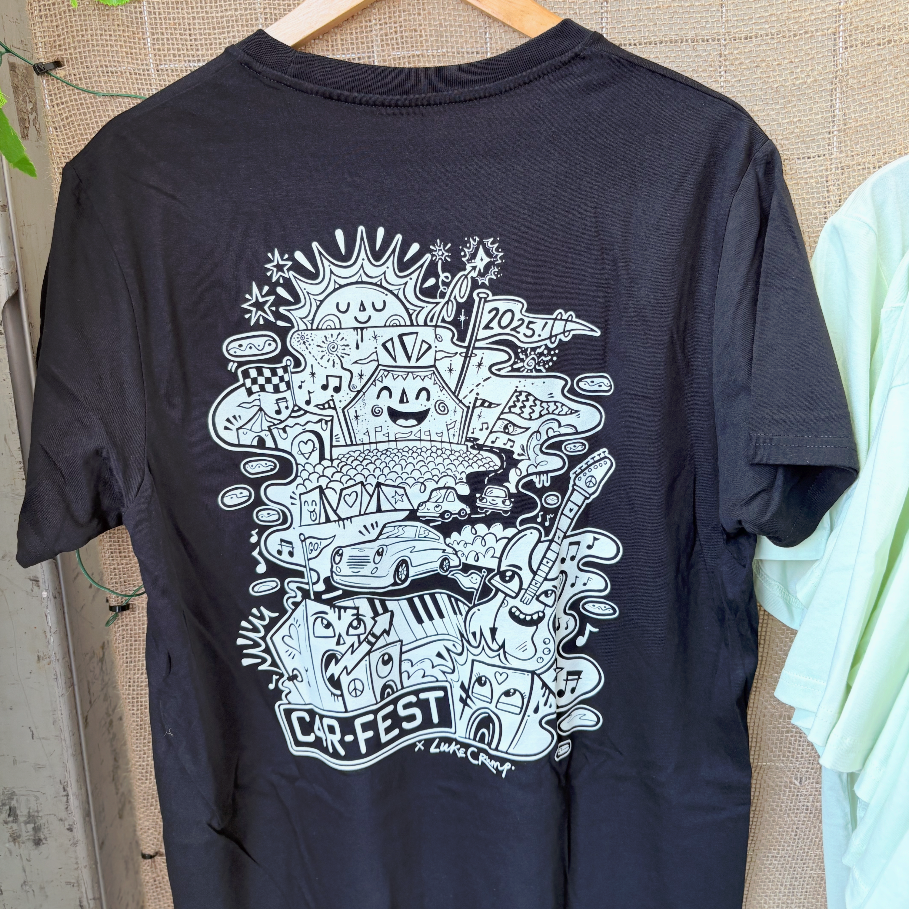 2025 Luke Crump x Carfest Black T-Shirt