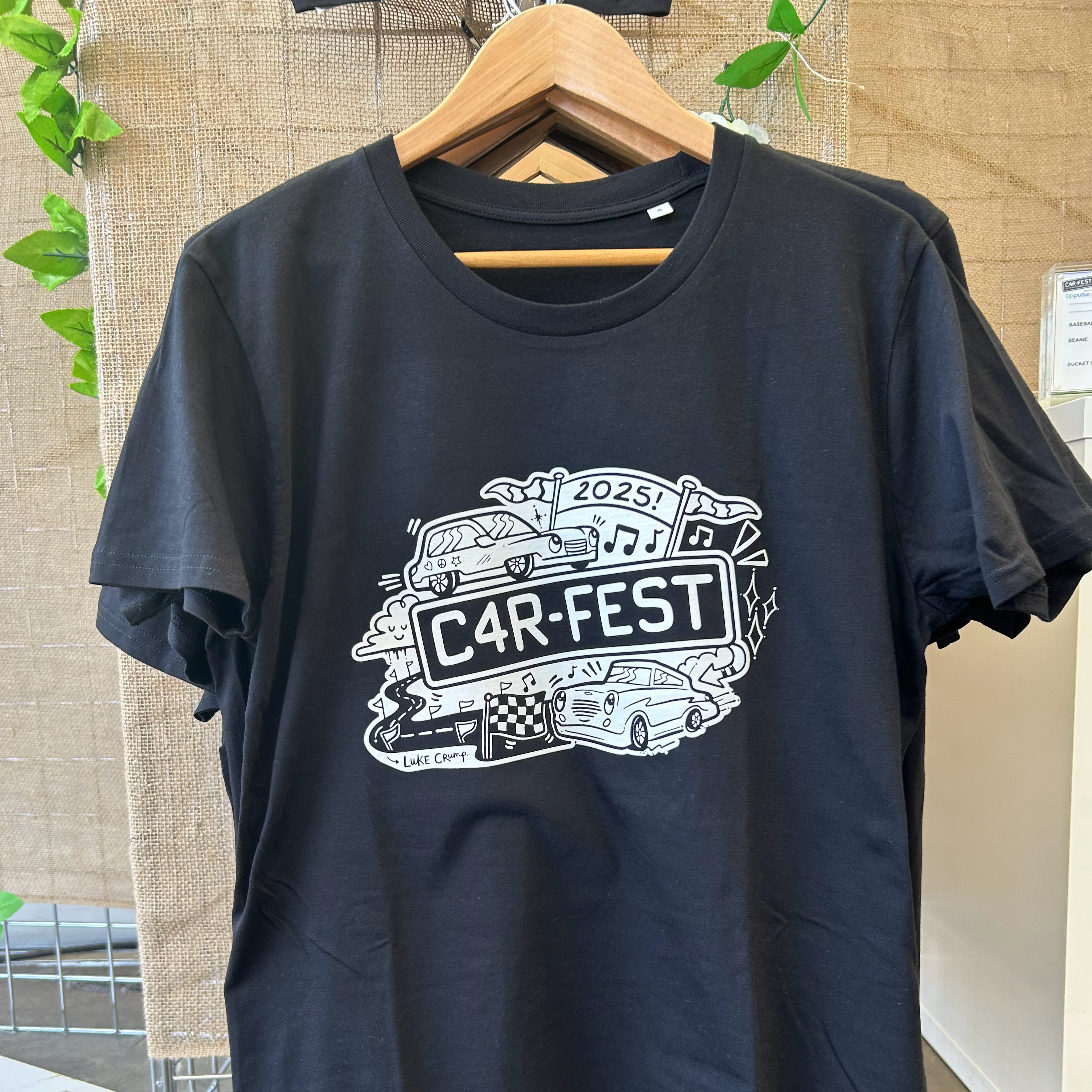 2025 Luke Crump x Carfest Black T-Shirt