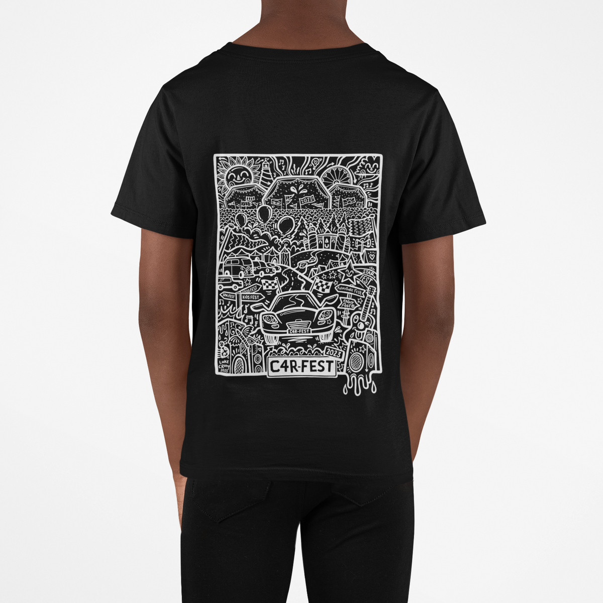 2023 Luke Crump x Carfest Black T-Shirt