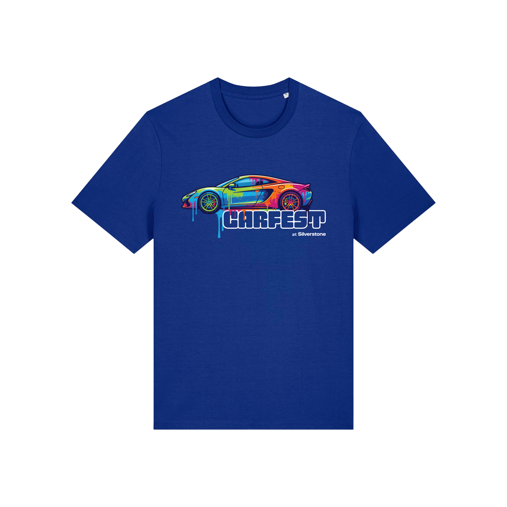 Carfest Line Up Paint Splash Car T-Shirt