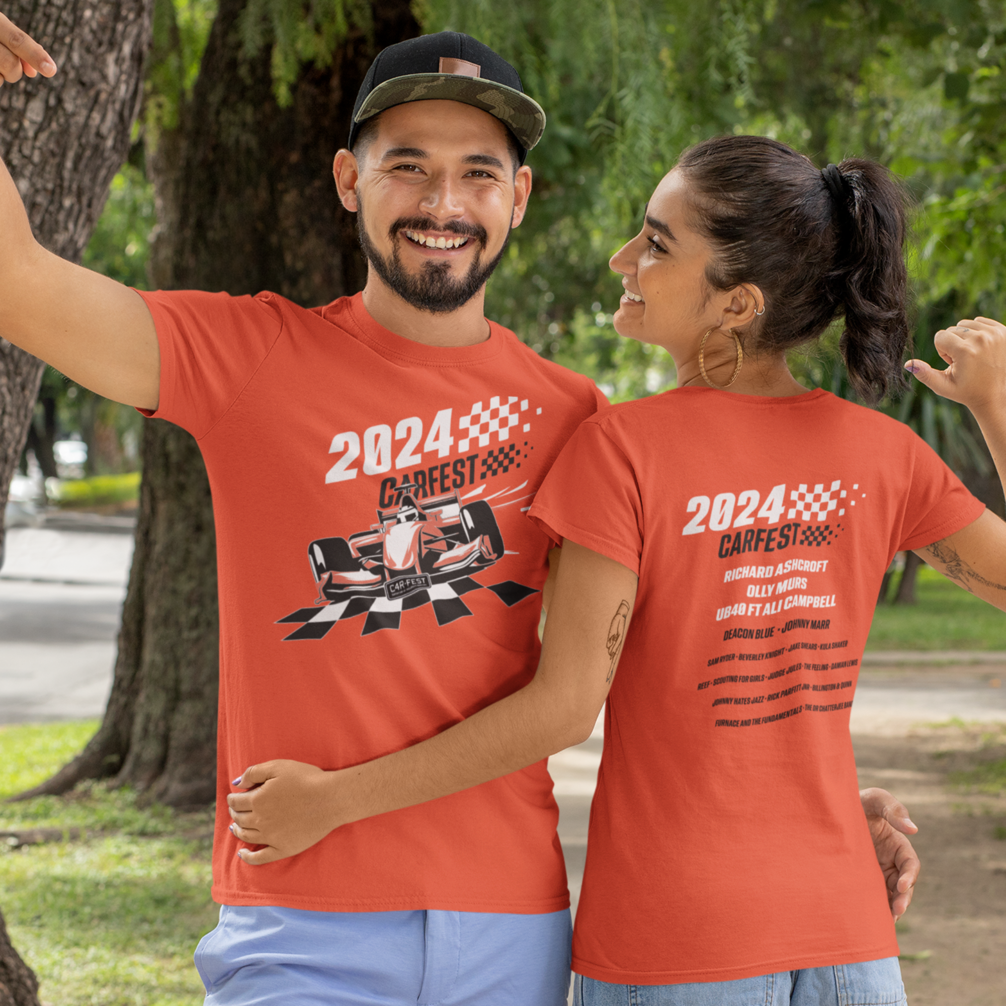 Racing Car 2024 Line Up T-Shirt